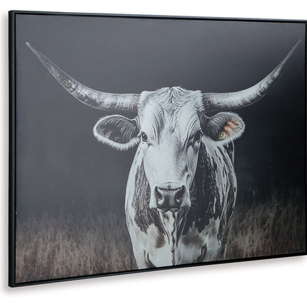 Harlandale - Wall Art - Black / White / Brown
