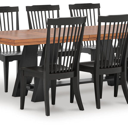 Greddinton - Extension Dining Table Set