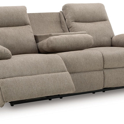 Side-Swipe - Reclining Sofa With Drop Down Table