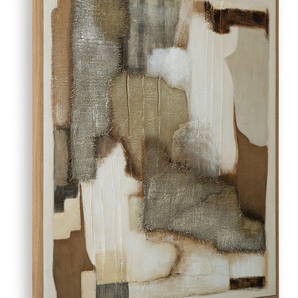 Wylander - Wall Art - Tan / Brown / Gray