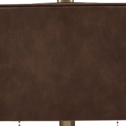 Arcmond - Metal Table Lamp - Brown / Gold Finish