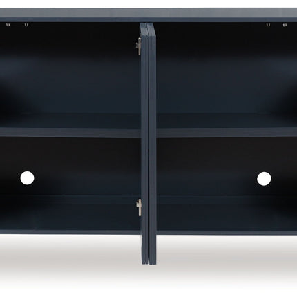 Loirwick - Accent Cabinet - Dark Blue