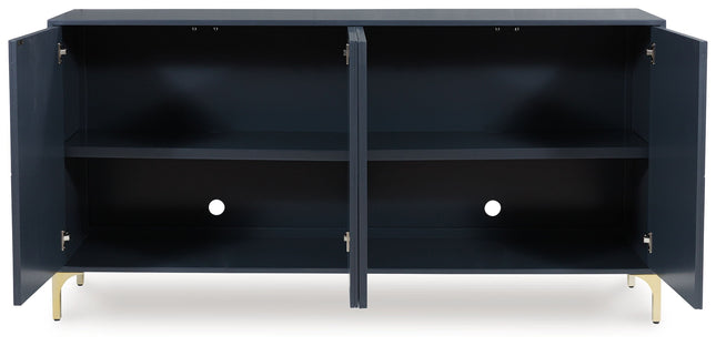 Loirwick - Accent Cabinet - Dark Blue