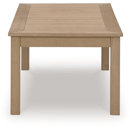 Hallow Creek - Rectangular Cocktail Table - Driftwood
