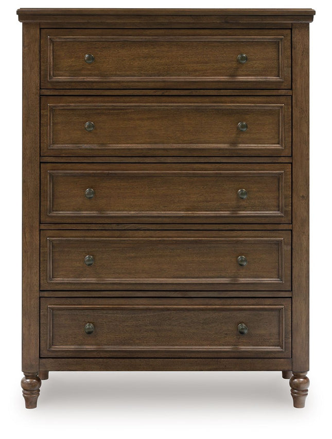 Sturlayne - Five Drawer Chest - Brown