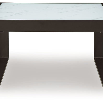 Beachloft - Square Cocktail Table - Black / Gray