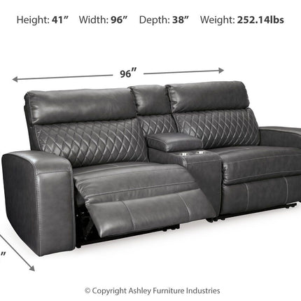 Samperstone - Power Reclining Sectional