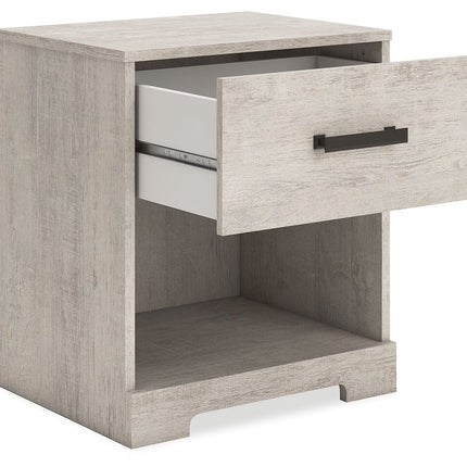 Shawburn - One Drawer Night Stand - Gray