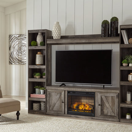 Wynnlow - Entertainment Center With 60" TV Stand