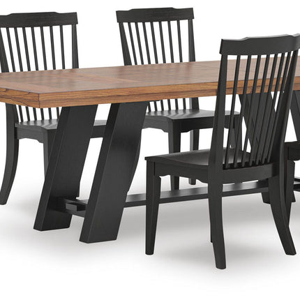 Greddinton - Extension Dining Table Set