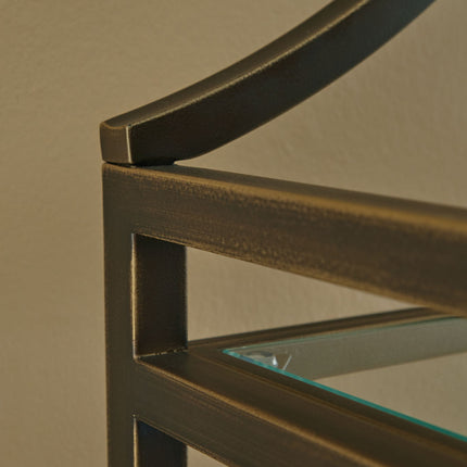 Bernonly - Bookcase - Antique Bronze Finish