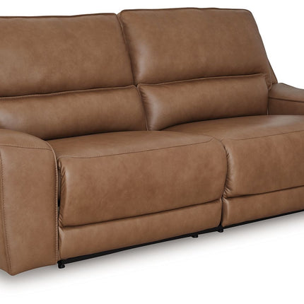 DeepWakes - 2 Seat Power Reclining Sofa With Adjustable Headrest