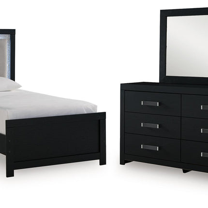 Maeling - Upholstered Panel Bedroom Set