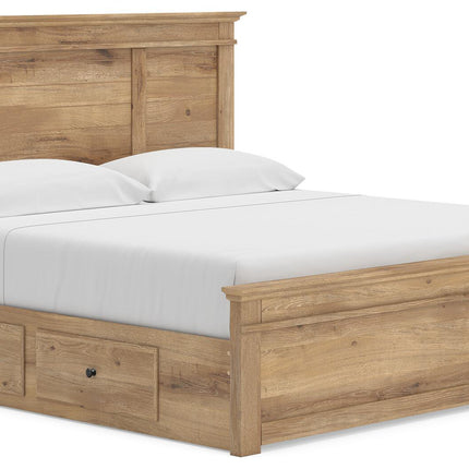 Makidern - Panel Storage Bed