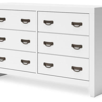 Binterglen - Dresser - White