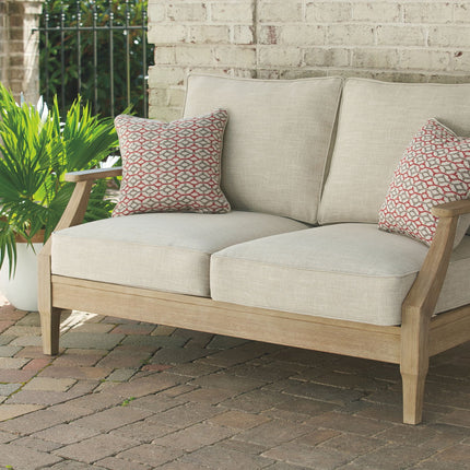 Clare View - Loveseat w/Cushion - Beige