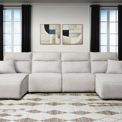 Modmax II - Reclining Sectional - Stone