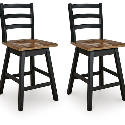 Wildenauer - Swivel Stool (Set of 2)