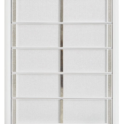 Chalanna - Five Drawer Chest - White
