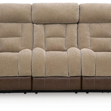 Mixed Motion - Power Reclining Sofa With Adjustable Headrest