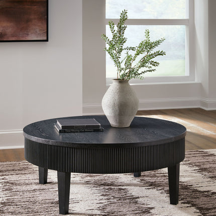 Marstream - Round Cocktail Table - Black
