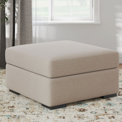 LadyMae - Oversized Accent Ottoman - Twill