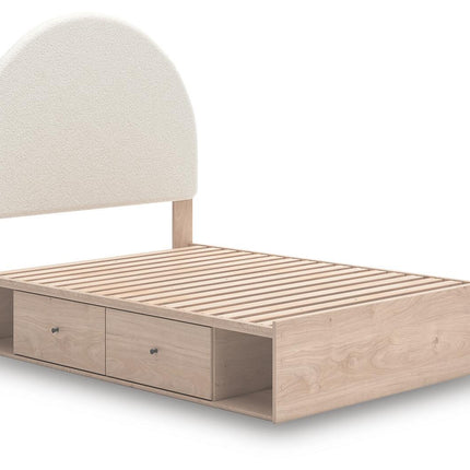 Arloster - Upholstered Panel Bed