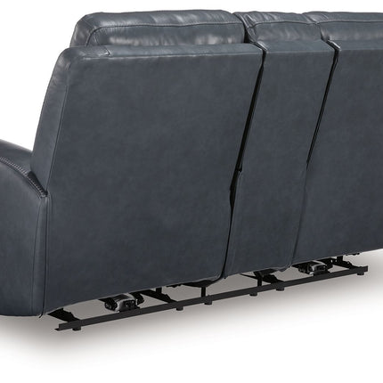 Next Move - Power Reclining Loveseat With Console / Adjustable Headrest