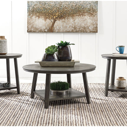 Caitbrook - Occasional Table Set (Set of 3) - Gray