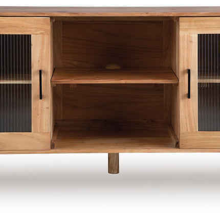 Adway - Accent Cabinet - Natural Brown