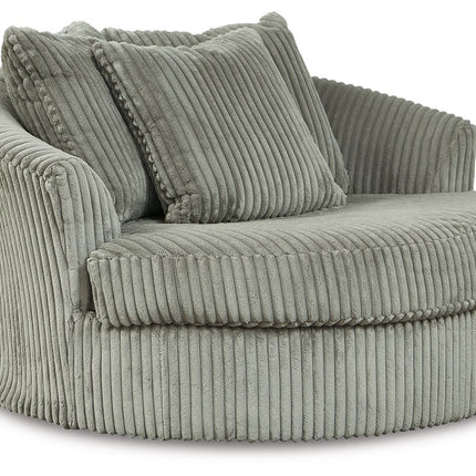 Lindyn - Oversized Swivel Accent Chair
