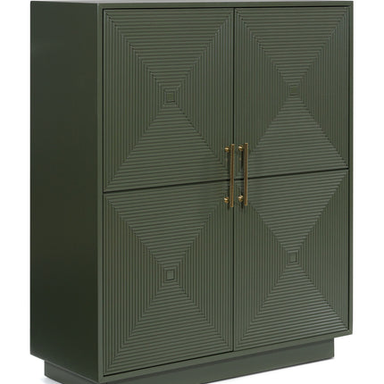 Geirwood - Accent Cabinet - Dark Green