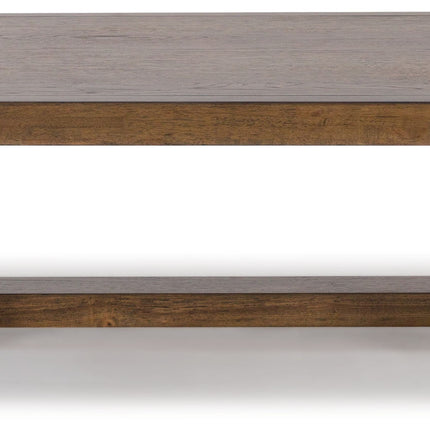 Cabalynn - Rectangular Cocktail Table - Light Brown