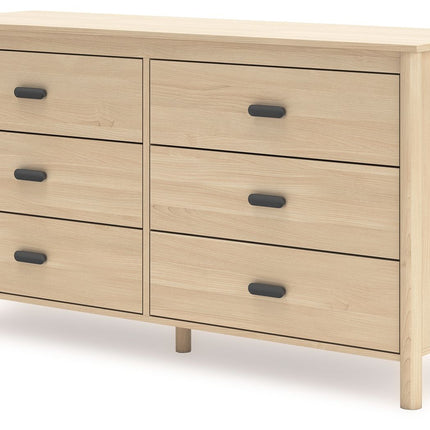 Cabinella - Six Drawer Dresser - Tan