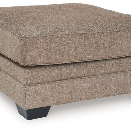 Cannonbrook - Oversized Accent Ottoman - Nutmeg
