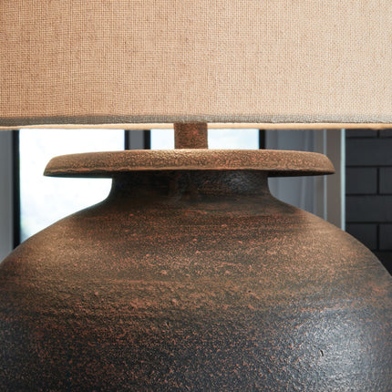 Carlenbury - Metal Table Lamp - Antique Brown