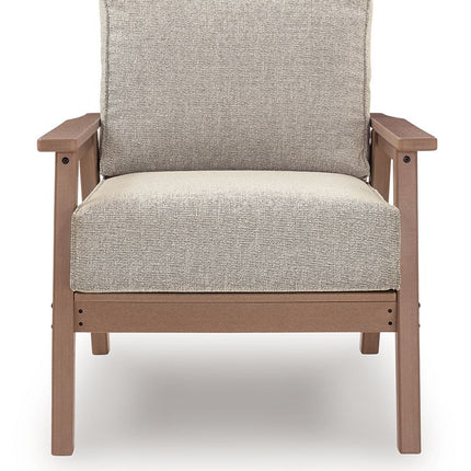 Grover Beach - Lounge Chair With Cushion (Set of 2) - Driftwood