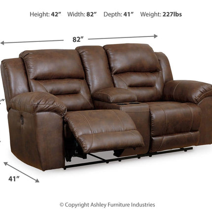 Stoneland - Power Reclining Loveseat