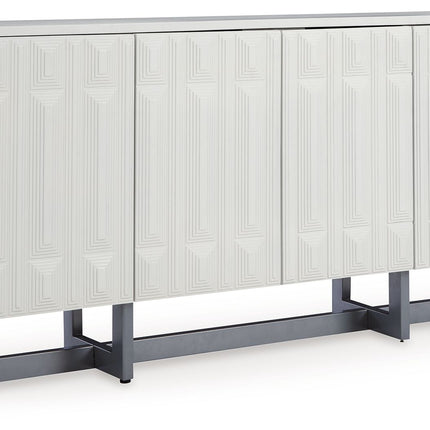 Ornawel - Accent Cabinet - Distressed White