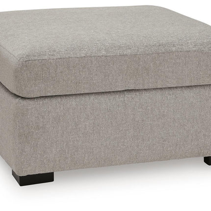 ModMax Luxe - Oversized Accent Ottoman - Flint