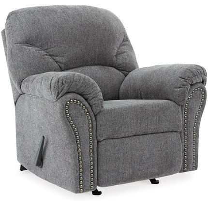 Allmaxx - Rocker Recliner - Pewter