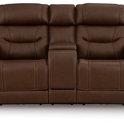 Knightington - Power Reclining Loveseat With Audio Seating