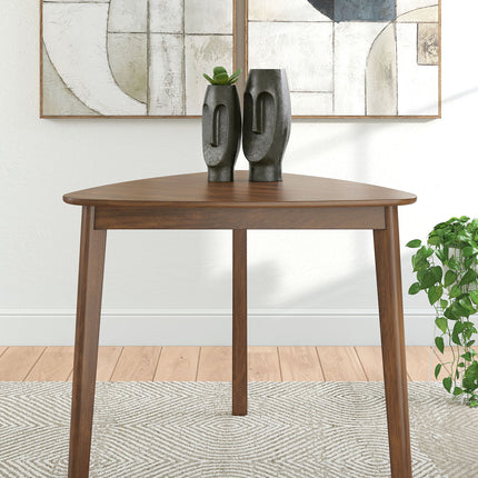 Tameride - Triangle Dining Room Table - Brown