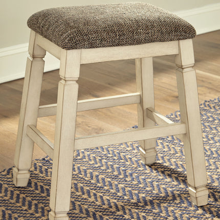 Bolanburg - Upholstered Stool (Set of 2) - Beige