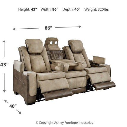 Next-Gen Durapella - Power Reclining Sofa