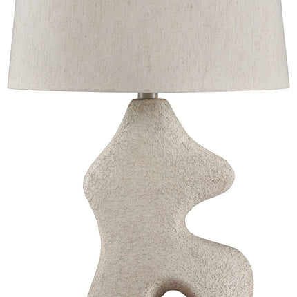 Chadrich - Paper Table Lamp (Set of 2) - Antique Beige