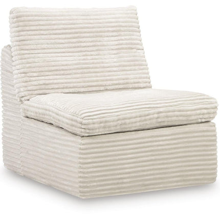 Fannin - Armless Chair - Ivory