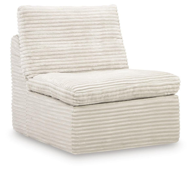 Fannin - Armless Chair - Ivory