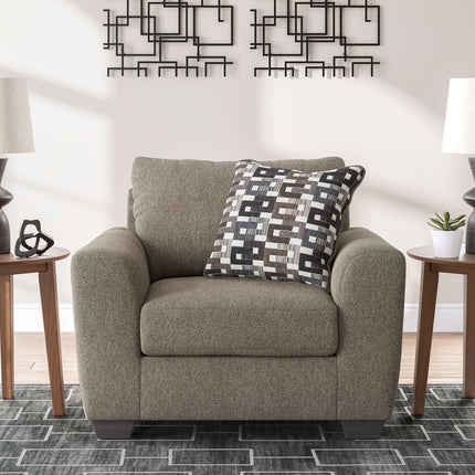 Triston-Peaks - Chair And A Half - Suede