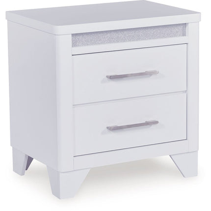 Jarlee - Two Drawer Night Stand - White